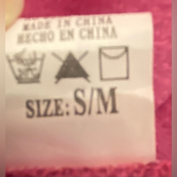 NWT Fuyukai Woman’s Pink 2-Piece Fleece Pant Jacket Set Size S/M - Picture 7 of 15